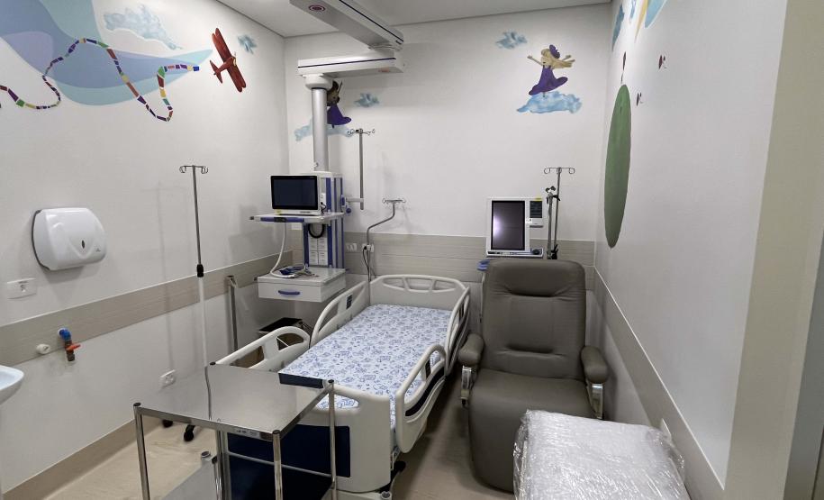 Com apoio do Estado, Hospital Pequeno Príncipe inaugura oito novos leitos de UTI