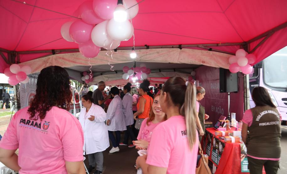 Paraná Rosa em Ação realizou 8.394 atendimentos em Londrina