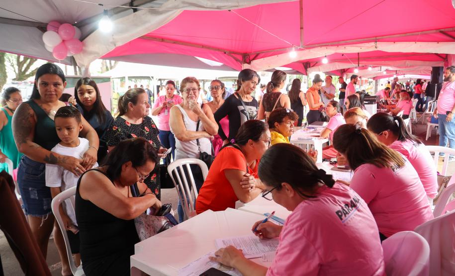 Paraná Rosa em Ação realizou 8.394 atendimentos em Londrina