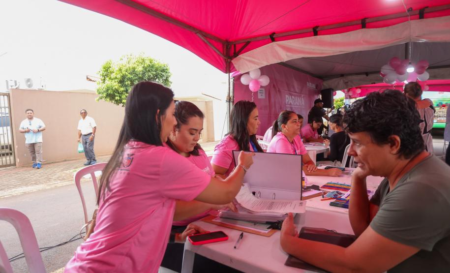 Paraná Rosa em Ação realizou 8.394 atendimentos em Londrina