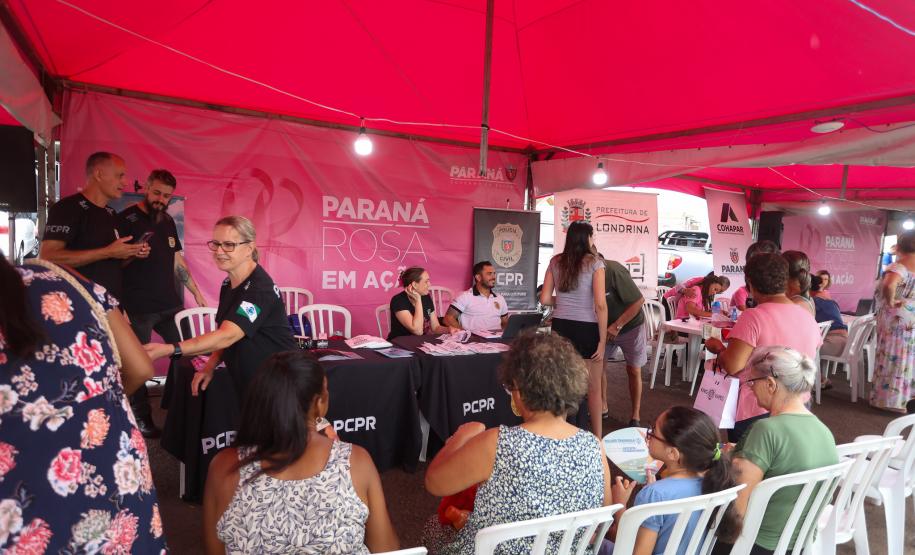 Paraná Rosa em Ação realizou 8.394 atendimentos em Londrina