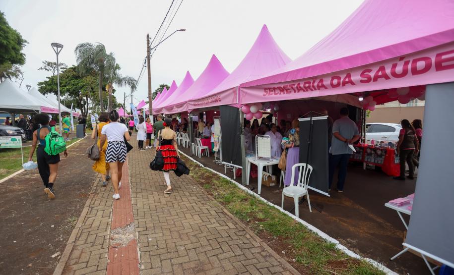 Paraná Rosa em Ação realizou 8.394 atendimentos em Londrina