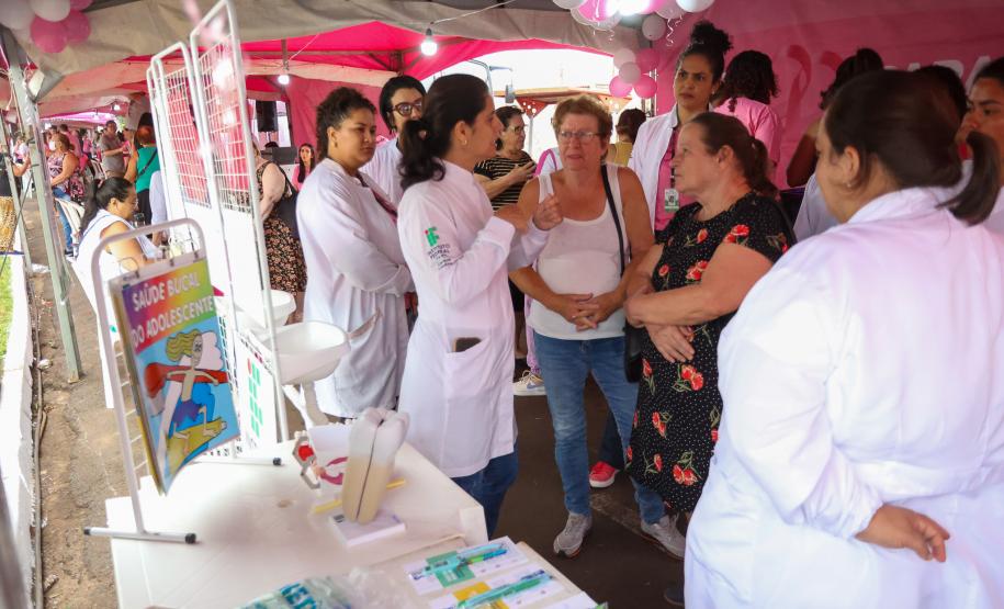 Paraná Rosa em Ação realizou 8.394 atendimentos em Londrina