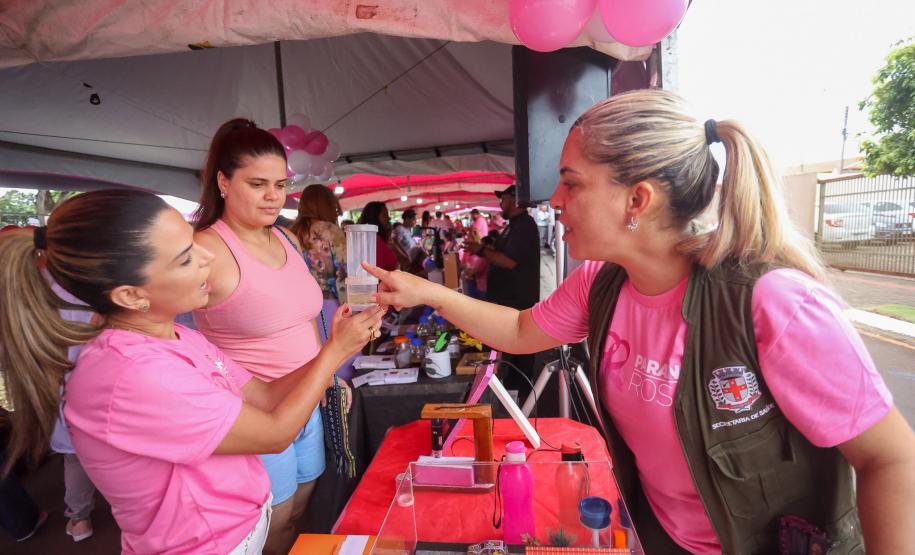 Paraná Rosa em Ação realizou 8.394 atendimentos em Londrina