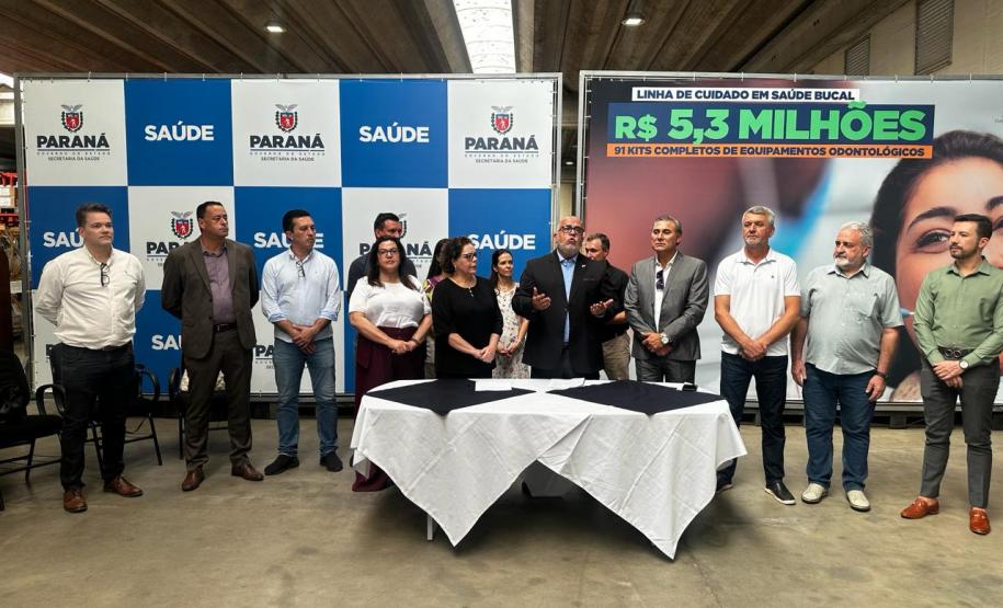 Governo do Estado vai distribuir kits odontológicos para ampliar a cobertura de saúde bucal em 91 municípios