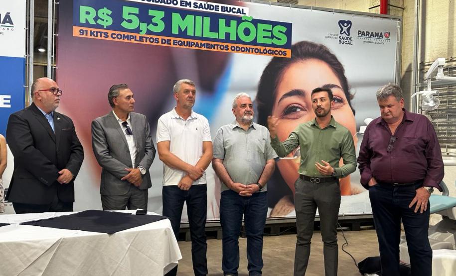 Governo do Estado vai distribuir kits odontológicos para ampliar a cobertura de saúde bucal em 91 municípios