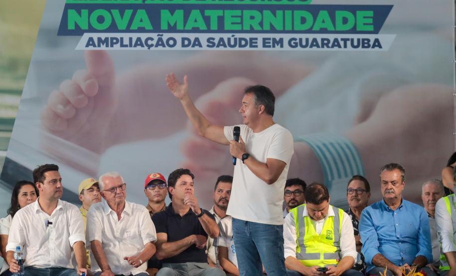 Governador anuncia R$ 4,7 milhões para nova maternidade e em Guaratuba