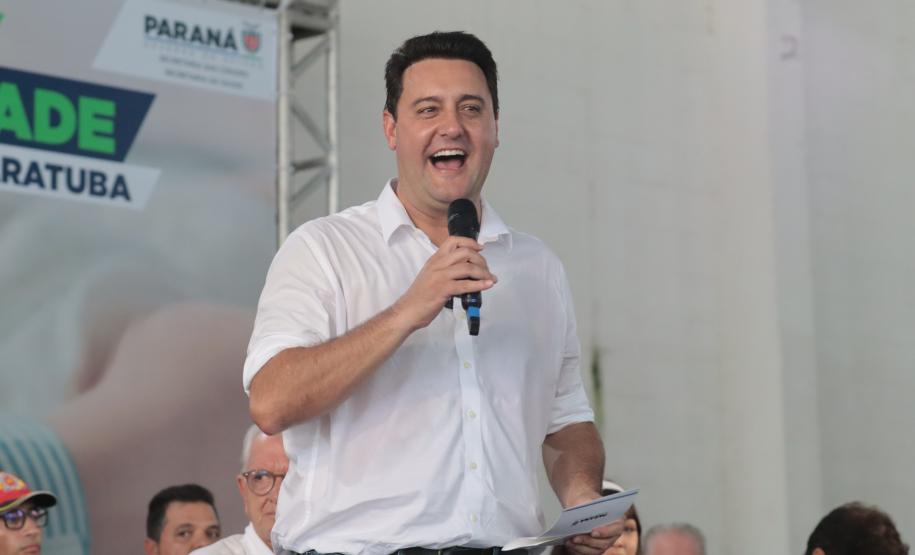 Governador anuncia R$ 4,7 milhões para nova maternidade e em Guaratuba