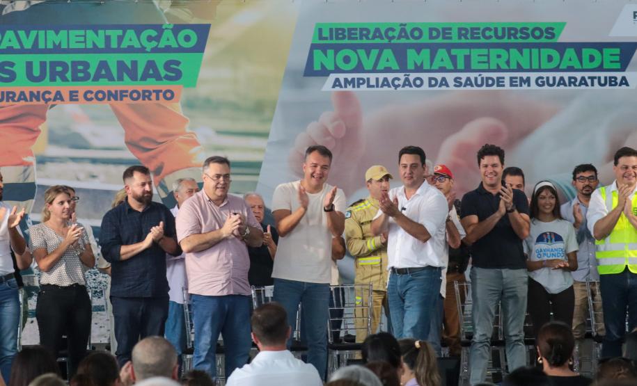 Governador anuncia R$ 4,7 milhões para nova maternidade e em Guaratuba
