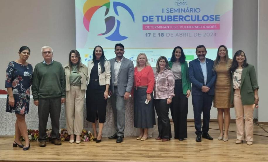 Seminário atualiza profissionais da saúde sobre a tuberculose e enfatiza a prevenção