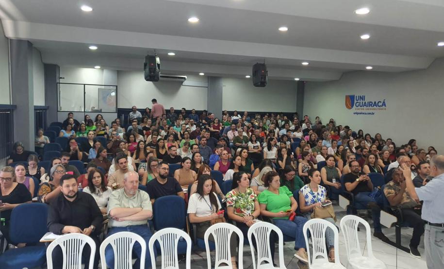 Assistência a pacientes suspeitos de dengue é tema de capacitação em Guarapuava