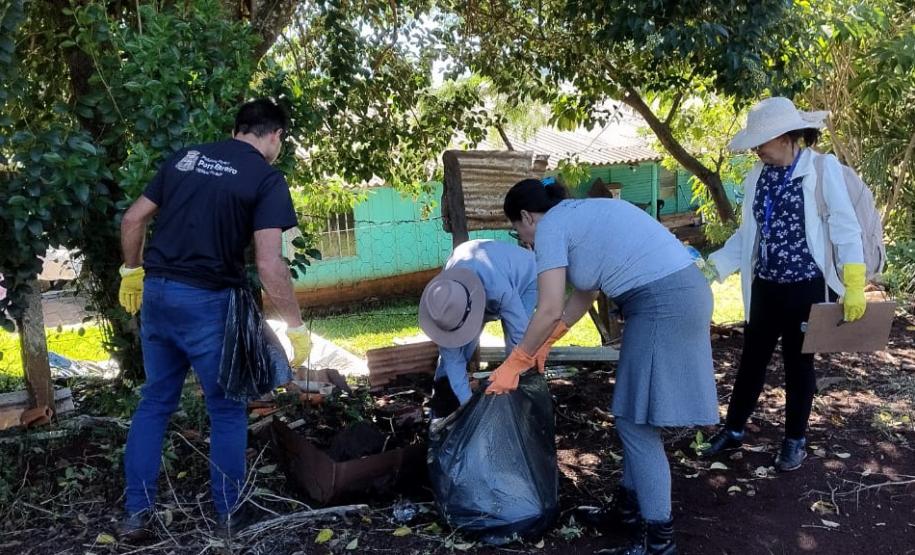 Com apoio das Regionais de Saúde, municípios realizam mutirão de combate à dengue