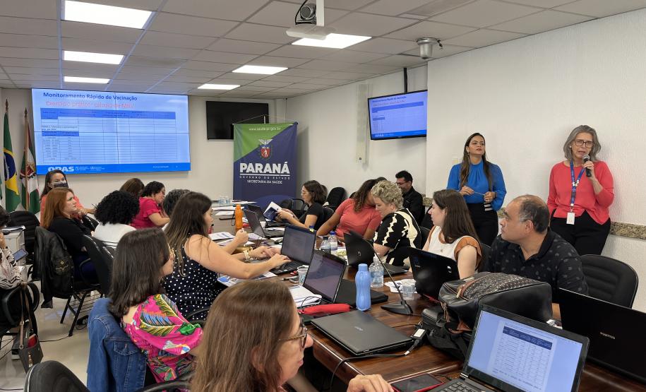 Estado e Opas capacitam Regionais de Saúde para verificação da situação vacinal
