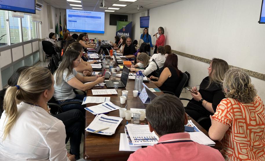 Estado e Opas capacitam Regionais de Saúde para verificação da situação vacinal