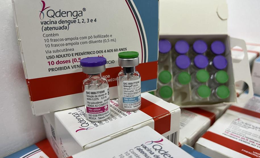 Paraná recebe 6.724 imunizantes contra a dengue para a região de Apucarana