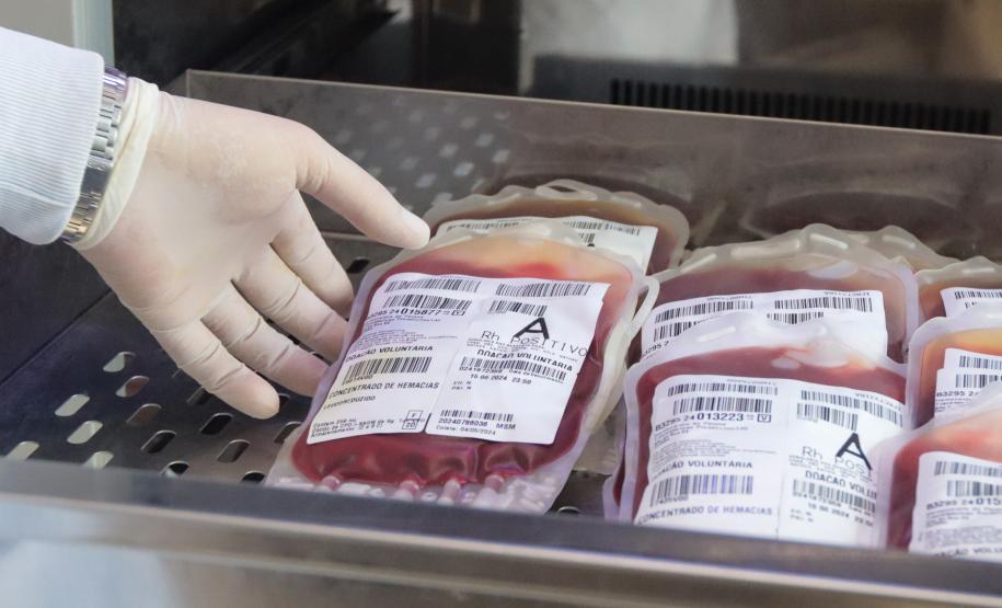 Paraná envia bolsas de sangue e plaquetas para o Rio Grande do Sul