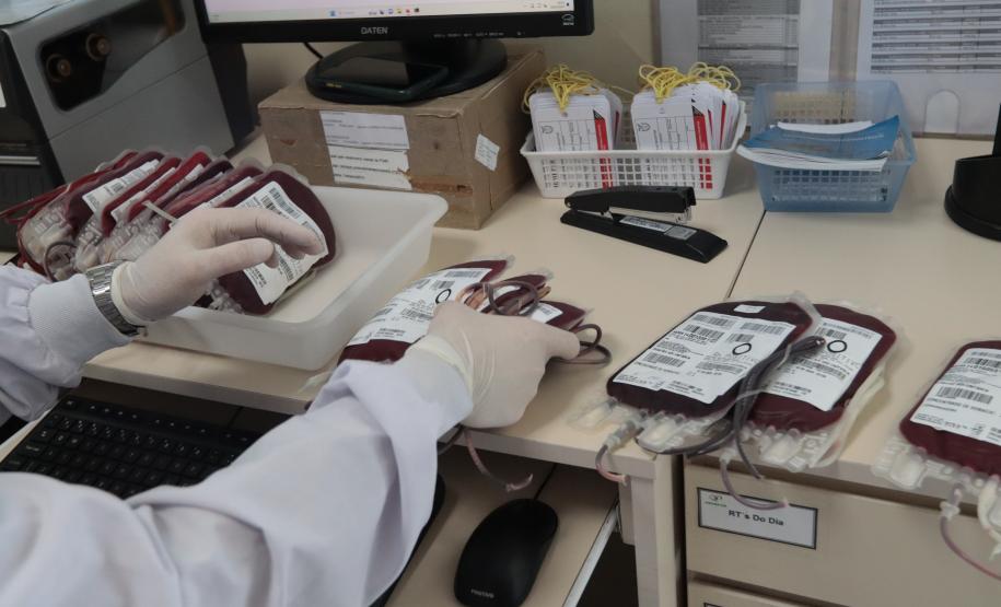 Paraná envia bolsas de sangue e plaquetas para o Rio Grande do Sul