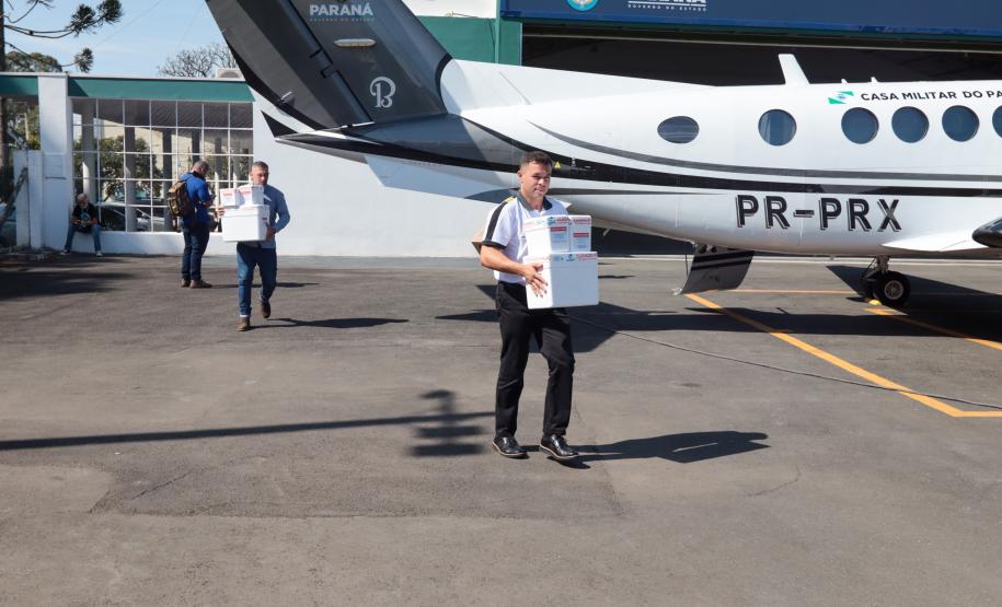 Paraná envia bolsas de sangue e plaquetas para o Rio Grande do Sul