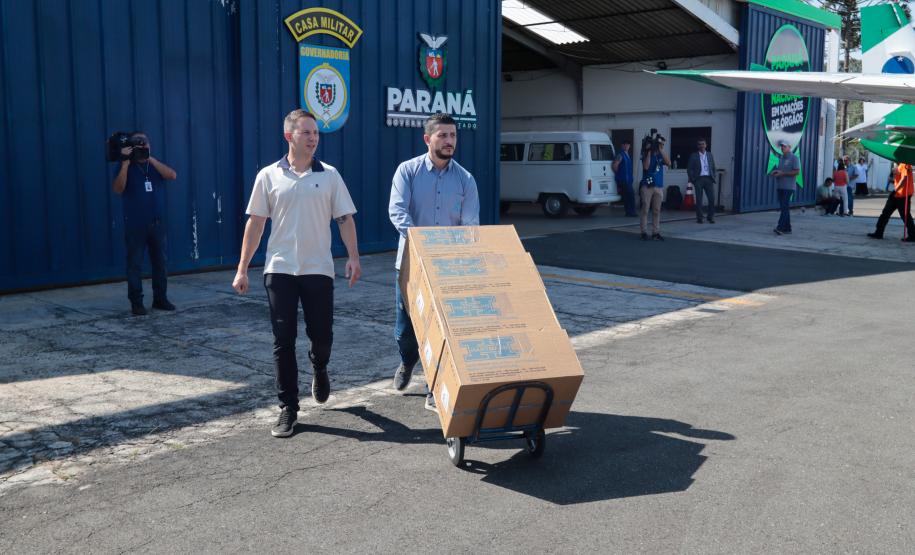 Paraná envia bolsas de sangue e plaquetas para o Rio Grande do Sul
