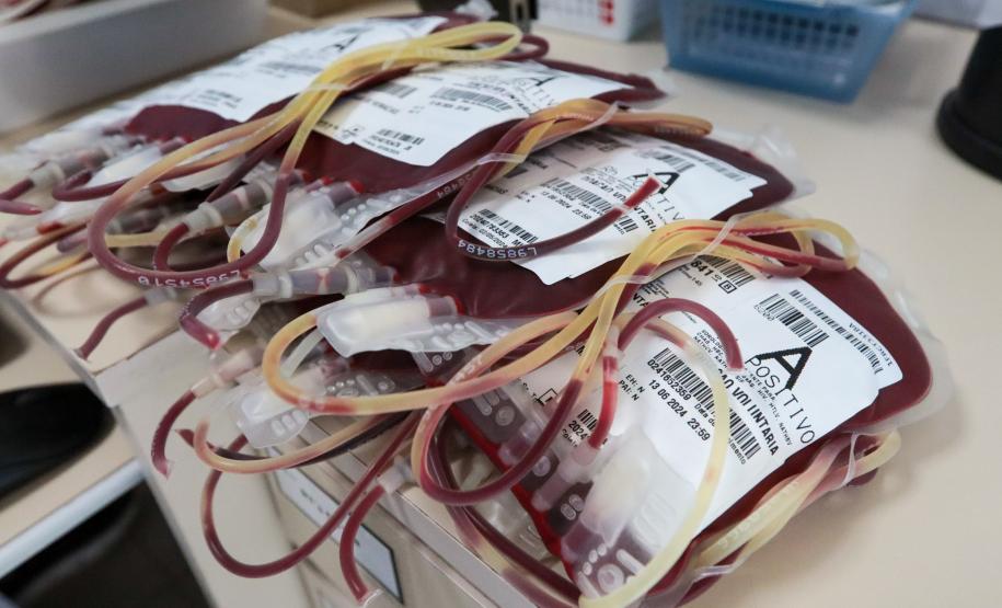 Paraná envia bolsas de sangue e plaquetas para o Rio Grande do Sul