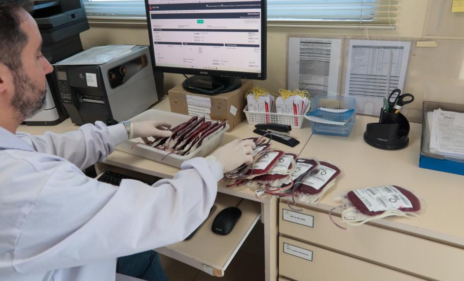 Paraná envia bolsas de sangue e plaquetas para o Rio Grande do Sul