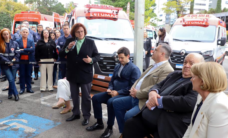 Estado entrega 24 novas ambulâncias para fortalecer o Samu de Curitiba