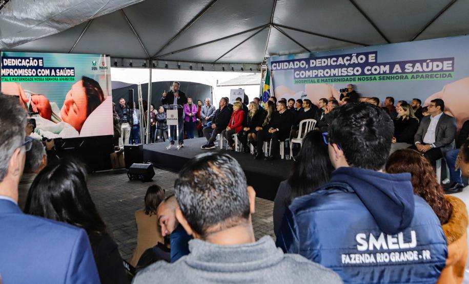 Governo amplia repasses a hospital de Fazenda Rio Grande para aumentar atendimentos