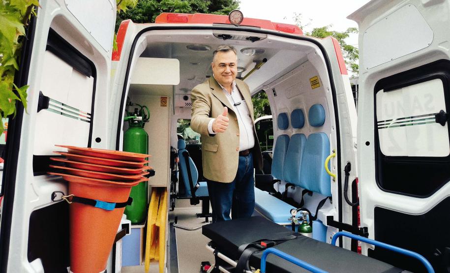 Estado entrega 24 novas ambulâncias para fortalecer o Samu de Curitiba