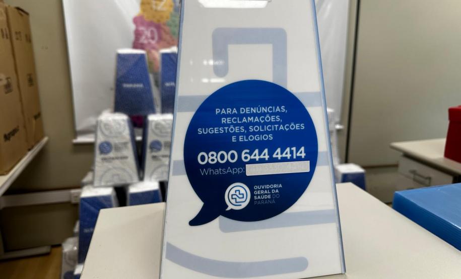 Ouvidoria da Saúde distribui 220 urnas para manifestações dos usuários do SUS