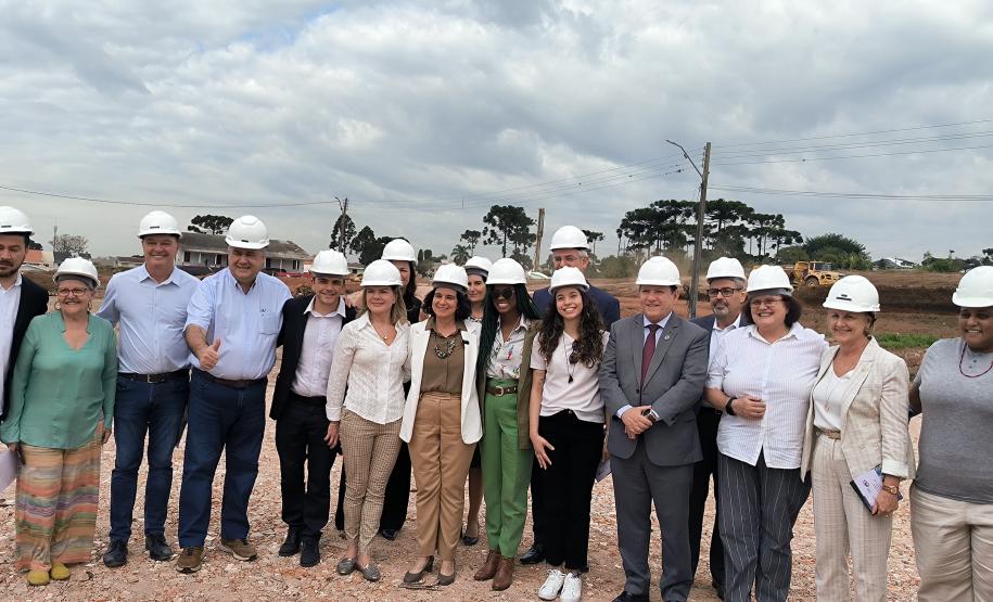 Secretário vistoria obras direcionadas à saúde Materno-Infantil em Curitiba e Região Metropolitana