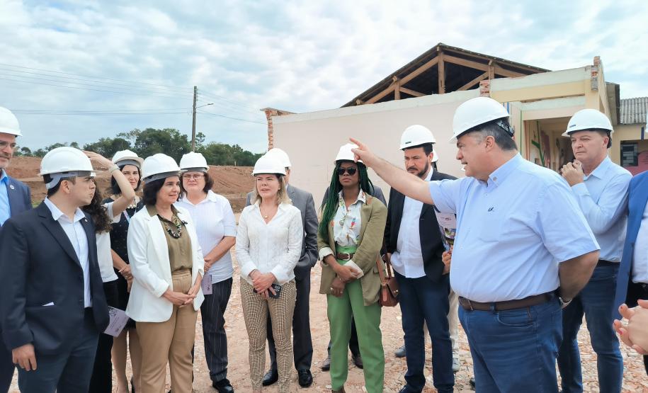 Secretário vistoria obras direcionadas à saúde Materno-Infantil em Curitiba e Região Metropolitana