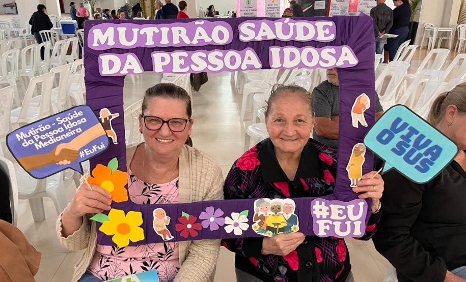 Saúde promove capacitação de profissionais e mutirão da pessoa idosa na região Oeste