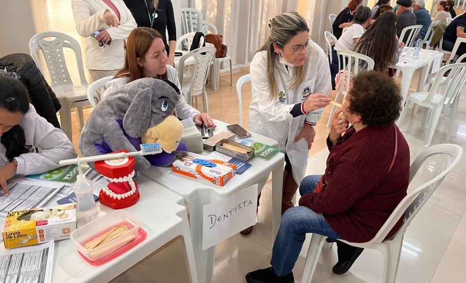 Saúde promove capacitação de profissionais e mutirão da pessoa idosa na região Oeste