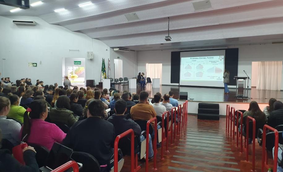 Saúde capacita 500 profissionais da região Sudoeste no cuidado e atenção à pessoa idosa