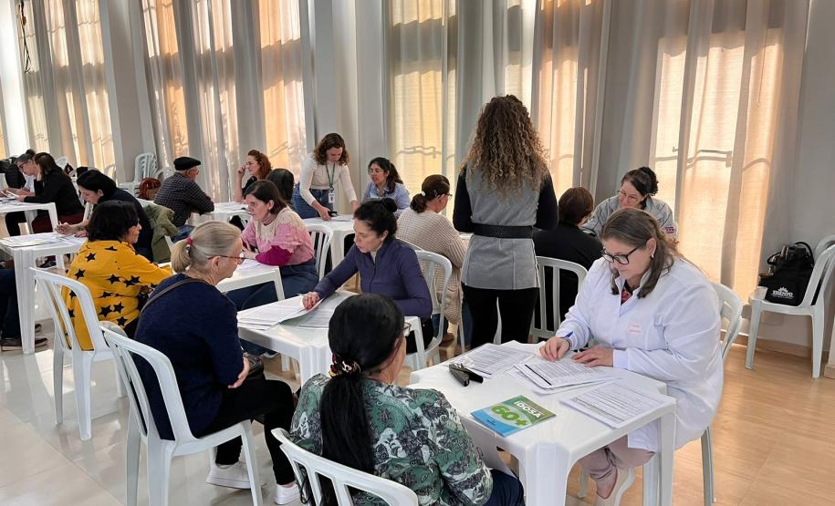 Saúde promove capacitação de profissionais e mutirão da pessoa idosa na região Oeste