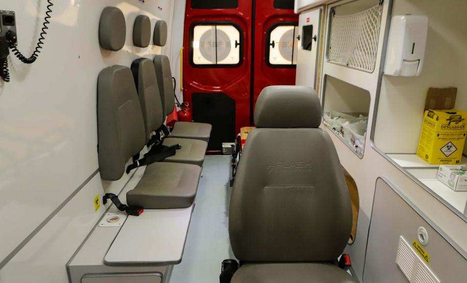 Ambulâncias mais modernas do Brasil garantem padrão de qualidade do Siate no Paraná