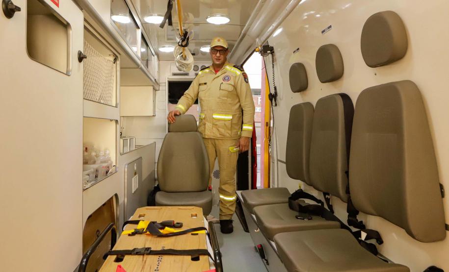 Ambulâncias mais modernas do Brasil garantem padrão de qualidade do Siate no Paraná