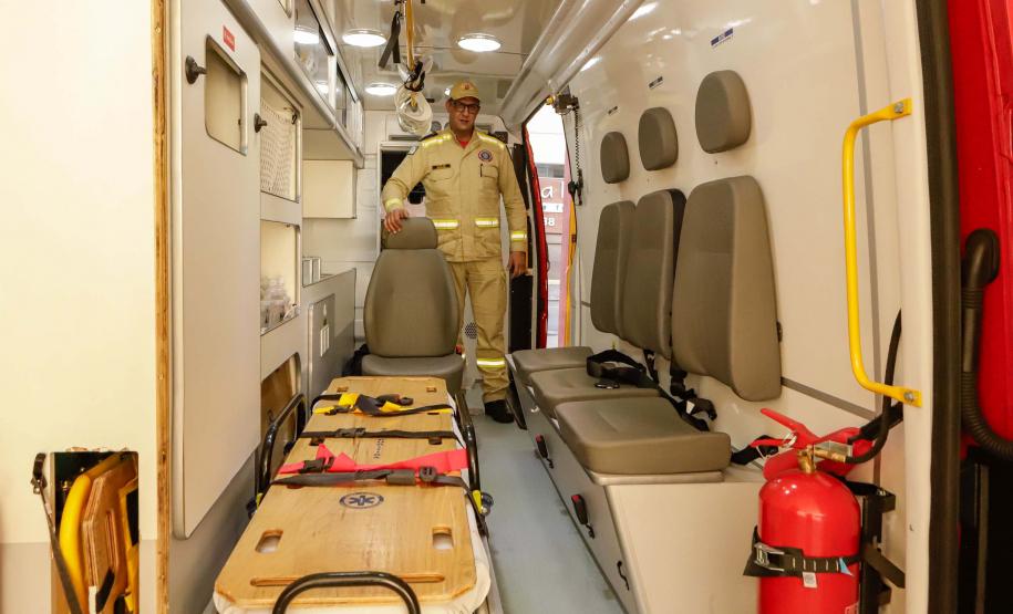Ambulâncias mais modernas do Brasil garantem padrão de qualidade do Siate no Paraná