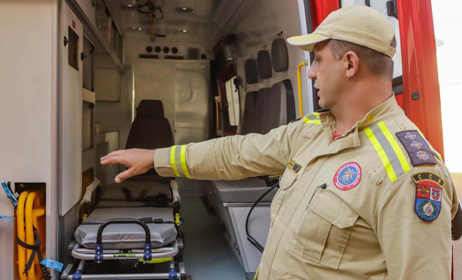 Ambulâncias mais modernas do Brasil garantem padrão de qualidade do Siate no Paraná