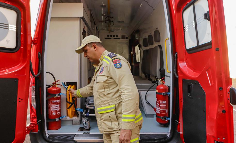 Ambulâncias mais modernas do Brasil garantem padrão de qualidade do Siate no Paraná