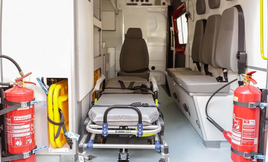 Ambulâncias mais modernas do Brasil garantem padrão de qualidade do Siate no Paraná