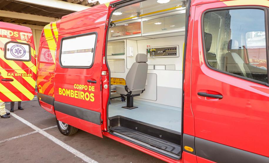 Ambulâncias mais modernas do Brasil garantem padrão de qualidade do Siate no Paraná