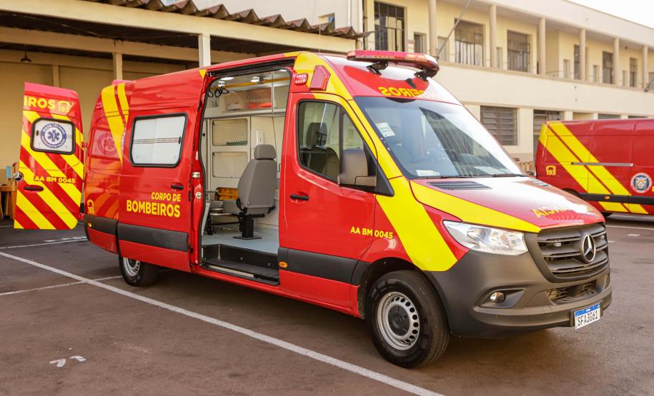 Ambulâncias mais modernas do Brasil garantem padrão de qualidade do Siate no Paraná