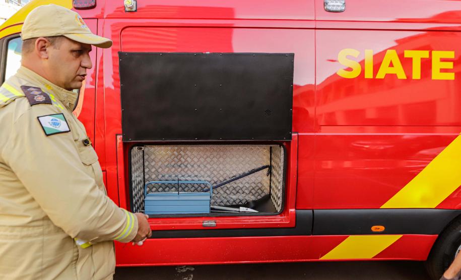 Ambulâncias mais modernas do Brasil garantem padrão de qualidade do Siate no Paraná