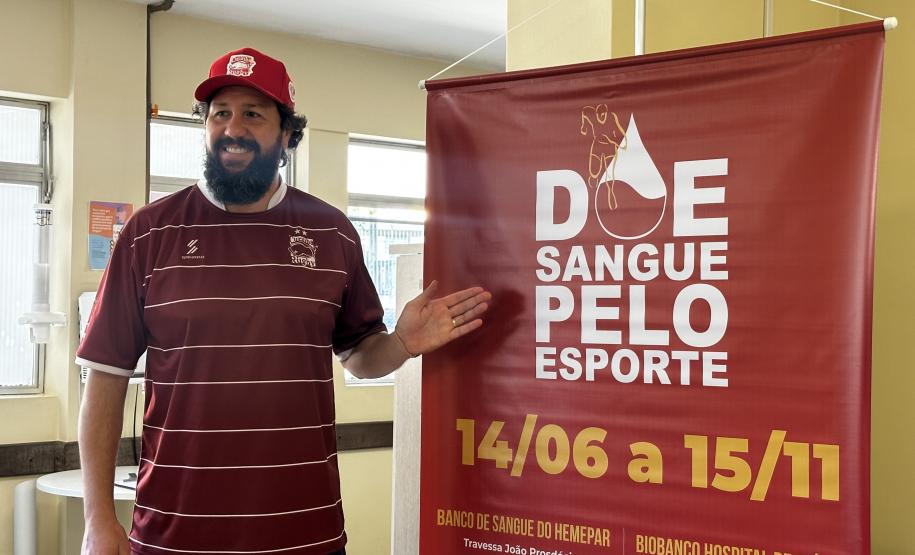 Com apoio de esportistas, Saúde inicia campanha de incentivo à doação de sangue