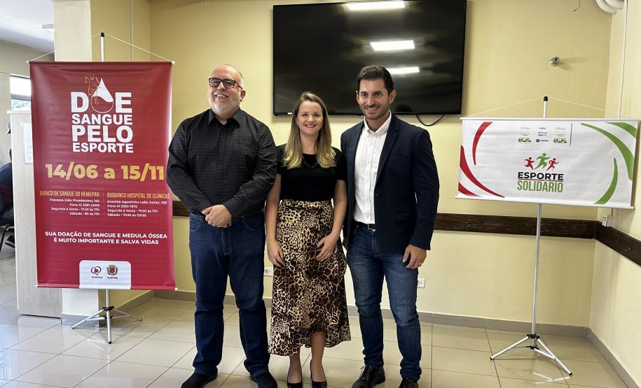 Com apoio de esportistas, Saúde inicia campanha de incentivo à doação de sangue