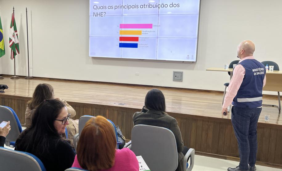 Sesa promove oficina para qualificar rede de vigilância epidemiológica hospitalar