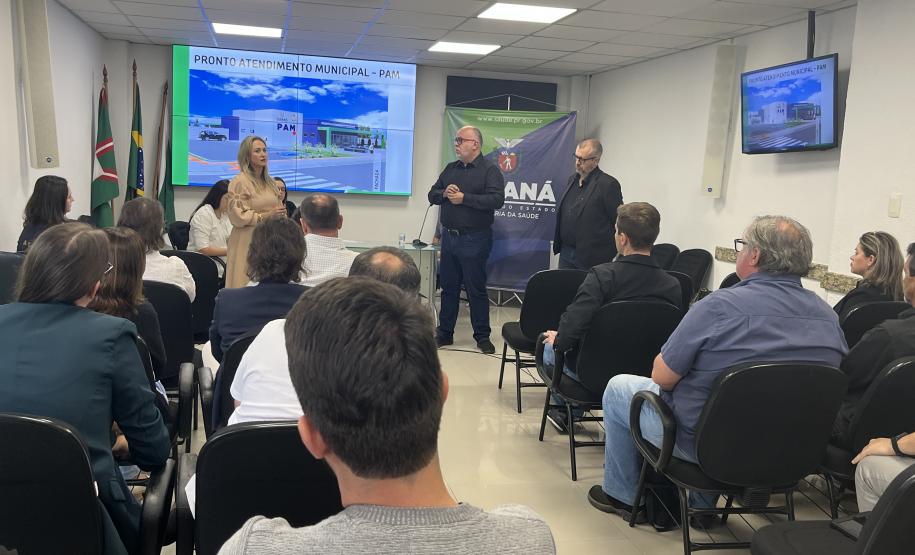 Saúde realiza encontro para alinhar as primeiras entregas de obras de PAMs e UMS no Estado