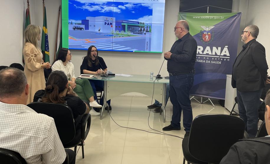 Saúde realiza encontro para alinhar as primeiras entregas de obras de PAMs e UMS no Estado