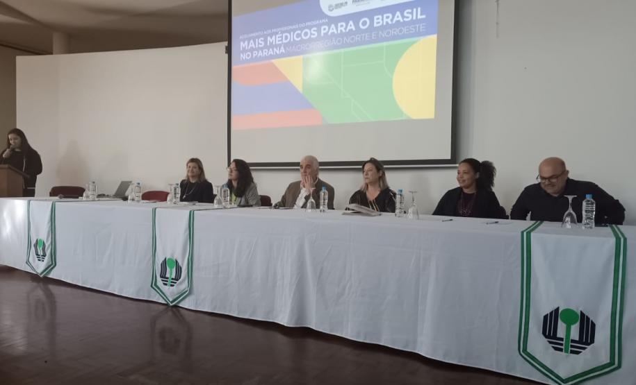 Sesa realiza acolhimento de mais 78 profissionais do Programa Mais Médicos